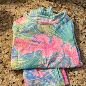 Lilly Pulitzer size 4 toddler PJs